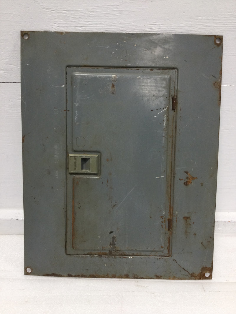 Square D QOC16U 16 Space 120/240V Panel Door Only w/Main 18" x 14 1/4"