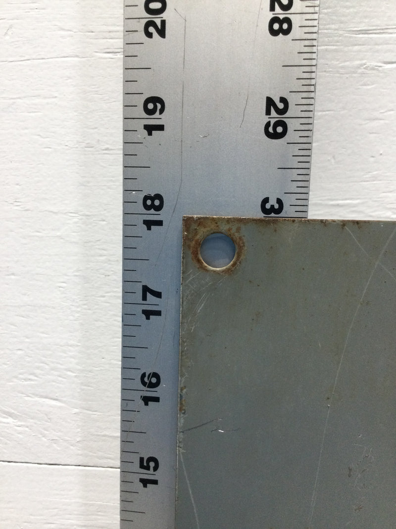 Square D QOC16U 16 Space 120/240V Panel Door Only w/Main 18" x 14 1/4"