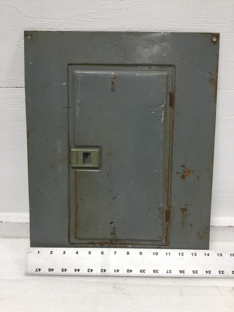 Square D QOC16U 16 Space 120/240V Panel Door Only w/Main 18" x 14 1/4"