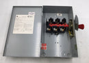 GE/General Electric TGN3322 60 Amp 3-Pole 120V/240V Safety Switch