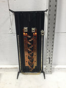 Siemens 200 Amp 24 Space 120/240V Main Load Center Copper Buss Guts Only 9"X19"
