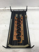 Siemens 200 Amp 24 Space 120/240V Main Load Center Copper Buss Guts Only 9"X19"