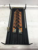 Siemens 200 Amp 24 Space 120/240V Main Load Center Copper Buss Guts Only 9"X19"