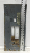 Cutler Hammer Eaton Dead Front Only with Main 30 Space 27 1/4" x 12 3/4"