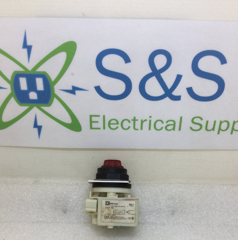 Square D 9001KM1 Ser H 110-120V 50-60 Hz Lamp 755