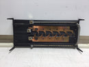 Siemens 12 Space/40 Circuit 200 Amp 120/240V 1 Phase 3 Wire Copper Bus Guts Only 9" X 19"