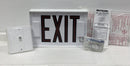 Exitronix 502-WB-WH-G1-DL-DR Exit Sign