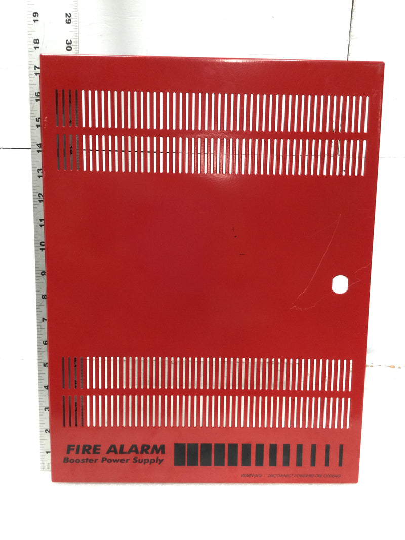 Edwards/EST BPS10A 10 Amp 24V Fire Alarm Enclosure Cover 17 1/4" x 13 1/2"
