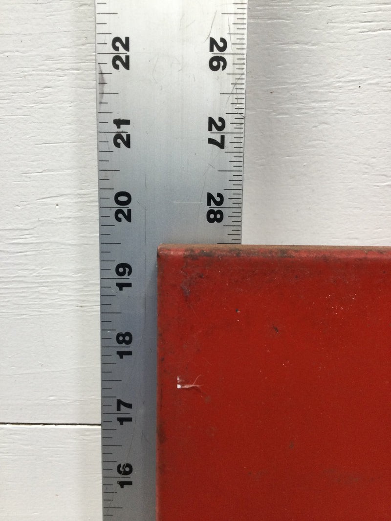 Silent Knight 5204 Fire Control/Communicator Enclosure Cover 19 1/2" x 14 3/4"