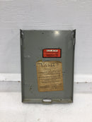 Gould/ITE CNFR222 60 Amp 240V Disconnect Cover Only 7 5/8" x 5 3/8"