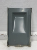 Eaton 8064 60 Amp 2-Pole 240V Disconnect Cover Only 8 3/4" x 5 3/8"