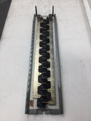 Eaton CL204040 200 Amp 40 Space 120/240 VAC Load Center Guts Only 5.5" X 24"