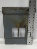 8 Space 120/240V Dead Front Only 15" x 11"