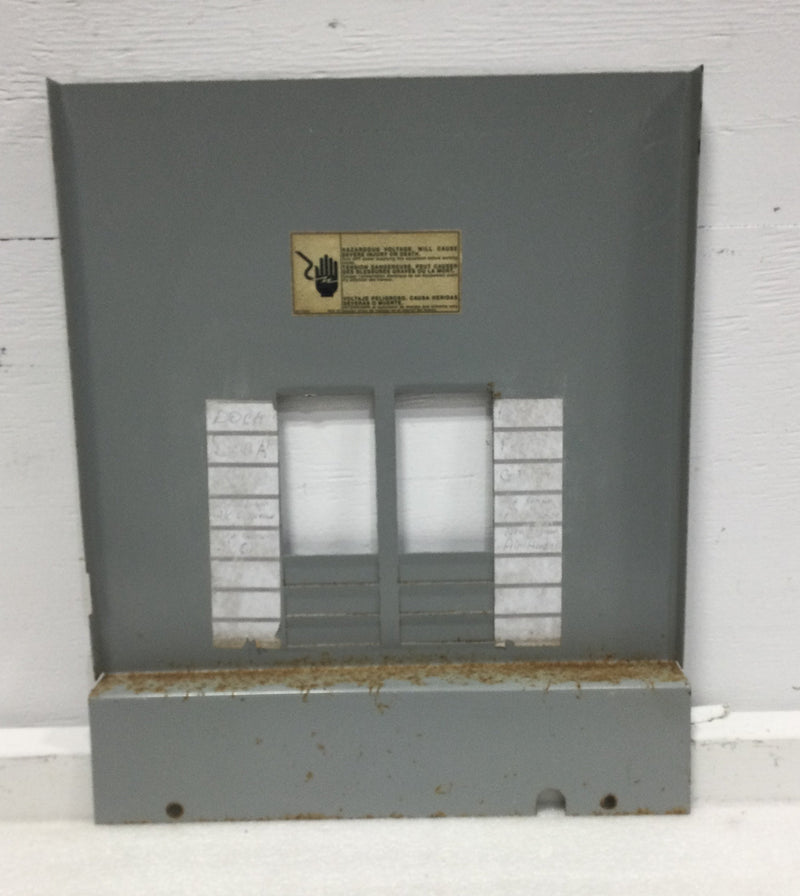 16 Space 120/240V Dead Front Only 16 5/8" x 13 7/8"