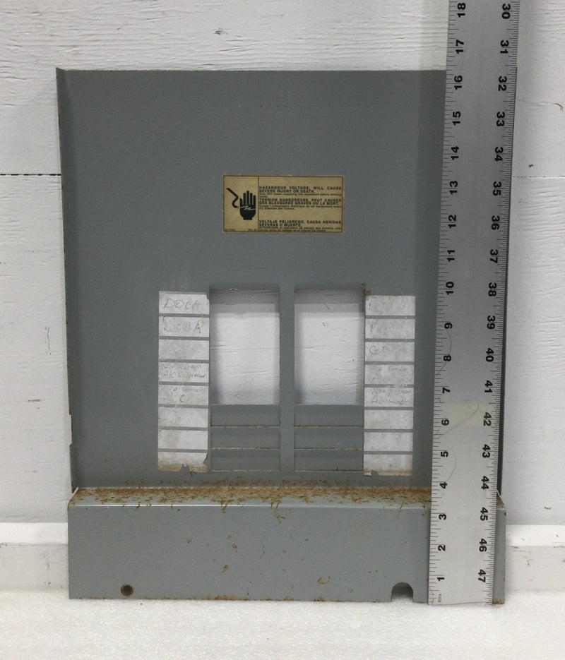 16 Space 120/240V Dead Front Only 16 5/8" x 13 7/8"