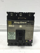 Square D FAL3600311M 3 Amp 3 Pole 600V Circuit Breaker