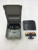 Midwest U065P Outdoor 60 Amp 240 VAC Pull Out Disconnect Switch Nema 3R 5" X 7.5"