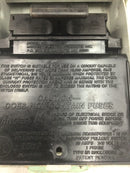 Midwest U065P Outdoor 60 Amp 240 VAC Pull Out Disconnect Switch Nema 3R 5" X 7.5"