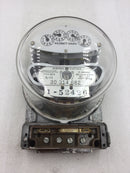 GE General Electric AR5 Type I-30-A Glass Dome Power Meter 240 VAC 3 Wire