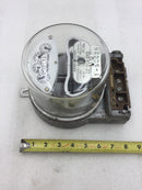 GE General Electric AR5 Type I-30-A Glass Dome Power Meter 240 VAC 3 Wire