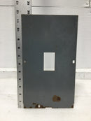 Square D QO2100BNRB 100 Amp 120/240V Disconnect Dead Front Only 11 3/4" x 6 3/4"