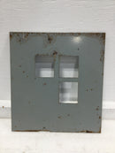 ITE EQ-6 6 Space Nema 3R Dead Front Only 10 3/4" x 9 7/8"