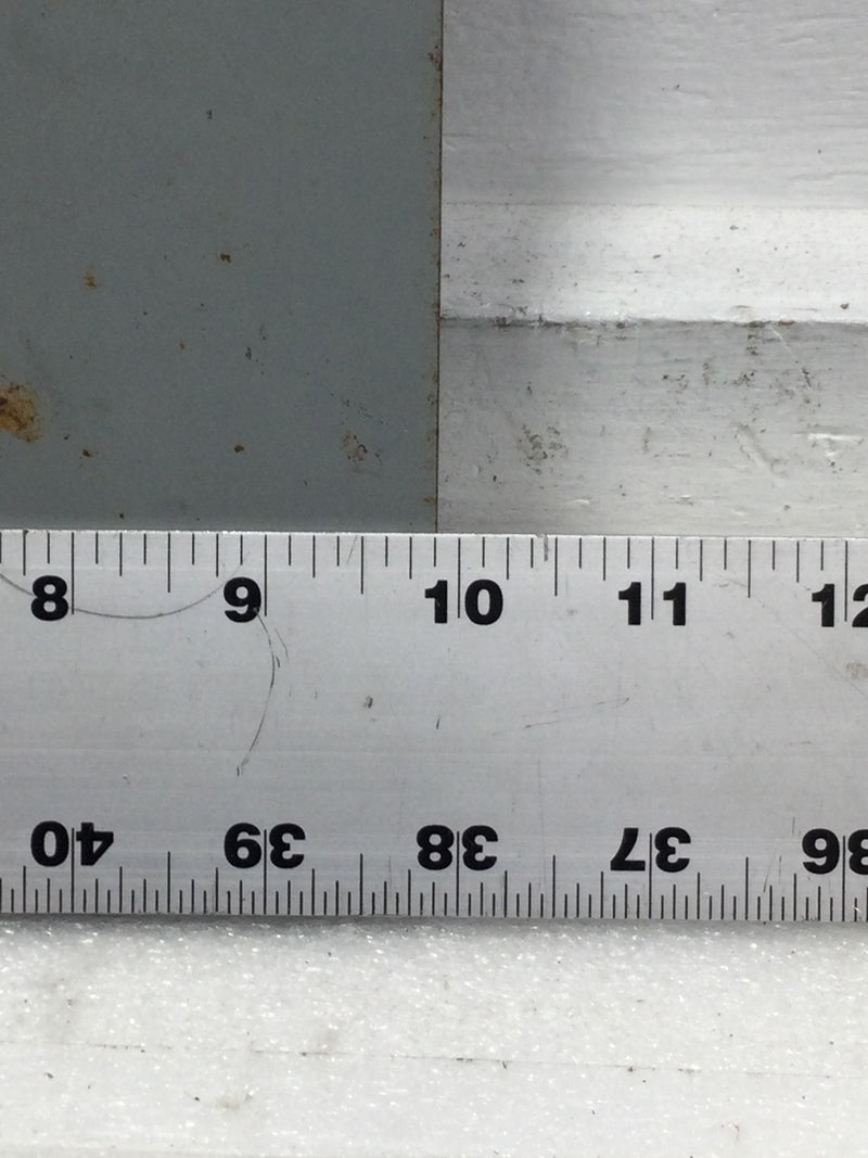 ITE EQ-6 6 Space Nema 3R Dead Front Only 10 3/4" x 9 7/8"