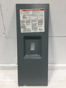 Square D Q23225NRB 225 Amp 240V Enclosure Dead Front Only 24 3/4" x 9 3/8"