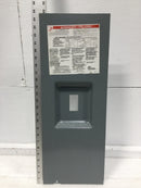 Square D Q23225NRB 225 Amp 240V Enclosure Dead Front Only 24 3/4" x 9 3/8"