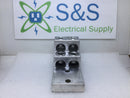 Ilsco D1281 PB4-600 600MCM-2 AL9CU Aluminum Mechanical Lug Terminal