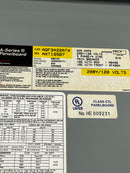 GE General Electric AQF3422ATX 225 Amp Main Breaker Panel 208v 42 circuit A Series Panelboard- Parts Only