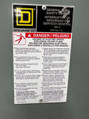 Square D D326NR 600 Amp 240v 3 Phase General Duty Fused Disconnect Safety Switch Type 3R