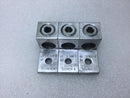 Lot Of 3 A 500-2 C 500MCM-4 Mechanical Lug CU-AL A 500 2