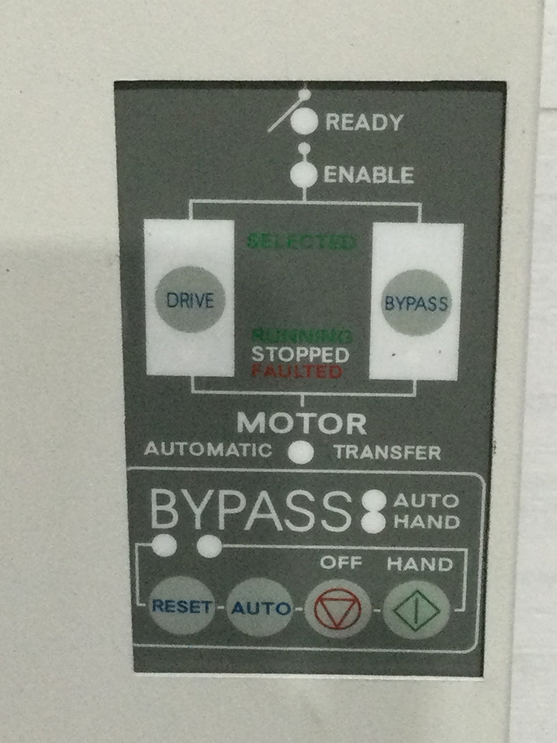 ABB ACH550-VC-023A-4 HVAC Driver 3 PH 48-63HZ 380-480 VAC 23 Amp 47.5" x 5"