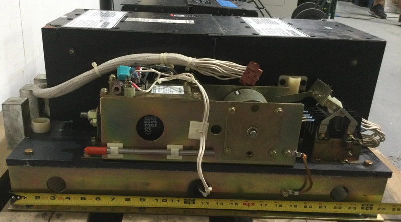 GE 1000 Amp w/Asco 300360091C 600 Amp Automatic Transfer Switch 480 VAC 60 Hz guts