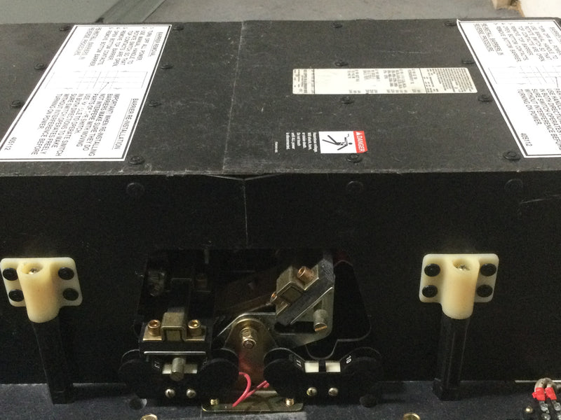 GE 1000 Amp w/Asco 300360091C 600 Amp Automatic Transfer Switch 480 VAC 60 Hz guts