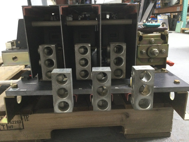 GE 1000 Amp w/Asco 300360091C 600 Amp Automatic Transfer Switch 480 VAC 60 Hz guts