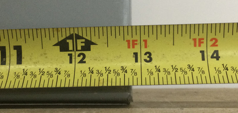 GE TM1212RCUBK1 125 Amp 12/24 Space 120/240V Load Center Cover 21 1/4" x 12 7/8"