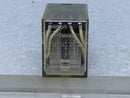 Omron MY4Z Coil base Square Base Plug In Relay 14-Blades 110-120VAC Coil