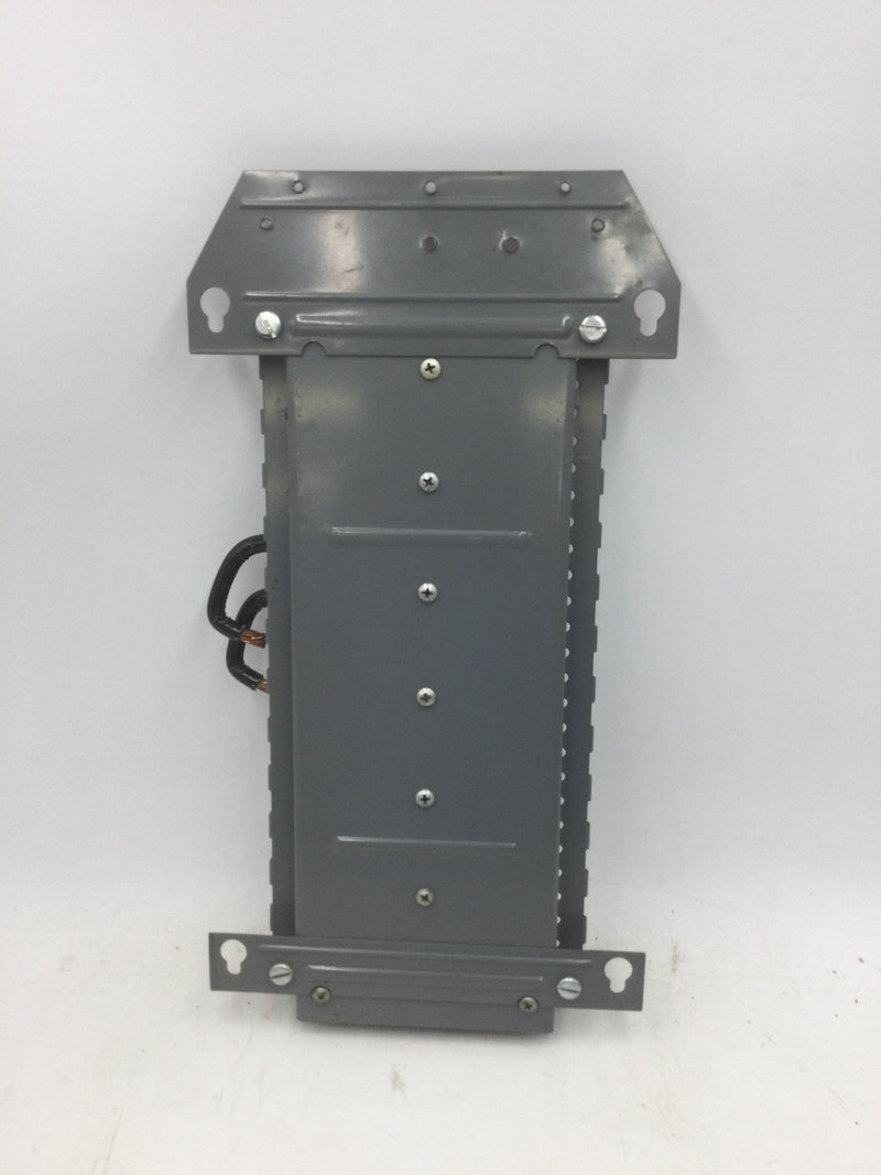 FPE 12 Space Panel Guts w/Jumper Cables and Mounting Lugs 9" x 17"