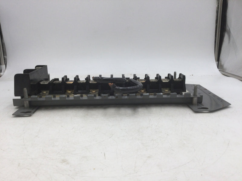 FPE 12 Space Panel Guts w/Jumper Cables and Mounting Lugs 9" x 17"