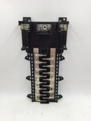 Square D QO Series 100 Amp Panel Guts Only 15/30 Spaces 120/240VAC 8.5" x 17.5"