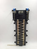 Square D QO140M225 225 Amp 20 Space/40 Circuits Panel Guts 21" x 8.5"