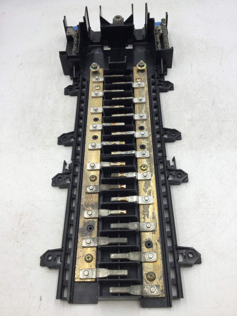 Square D QO140M225 225 Amp 20 Space/40 Circuits Panel Guts 21" x 8.5"
