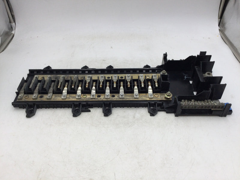 Square D QO140M225 225 Amp 20 Space/40 Circuits Panel Guts 21" x 8.5"