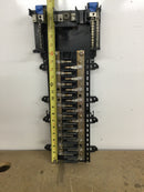 Square D QO140M225 225 Amp 20 Space/40 Circuits Panel Guts 21" x 8.5"