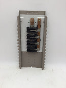 Cutler-Hammer 8 Space/16 Circuit MLO Guts Only Single Phase 150A 120/240VAC 6" x 13.5"