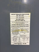 Cutler-Hammer SCC 225A 240VAC Type(s) CC, CCH & CHH Nema1 Circuit Breaker Enclosure (New)