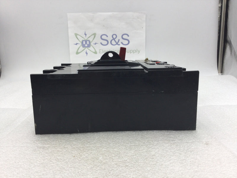 GE General Electric THJK436F000 3 Pole 400 Amp Circuit Breaker with 225 Amp Trip Setting and Shunt Trip Output