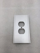 Wiremold AL3146BD Duplex Receptacle Bracket and Cover for AL3100 Series Raceway